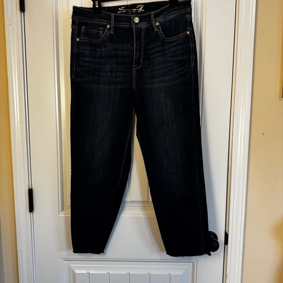 Seven7 Straight Leg Jeans Classic Style - Picture 2 of 8